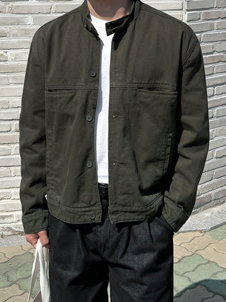 workwear stand collar