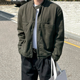 workwear stand collar