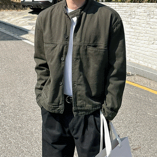 workwear stand collar