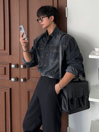 denim shirt jacket
