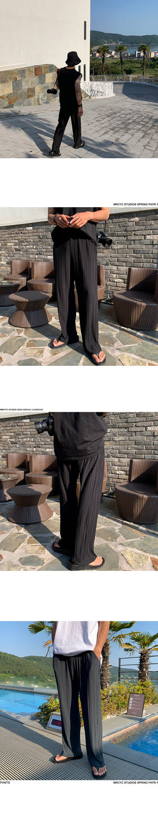 ice silk pants