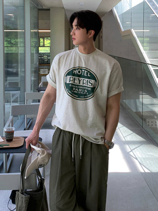vintage letter Shirt