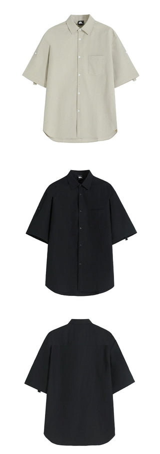 wind black shirt