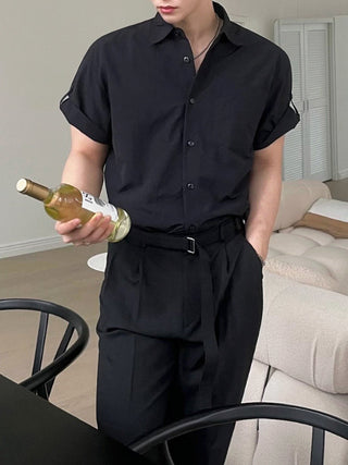 wind black shirt