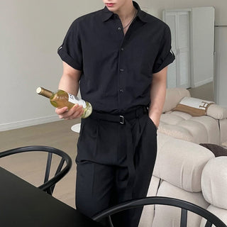 wind black shirt