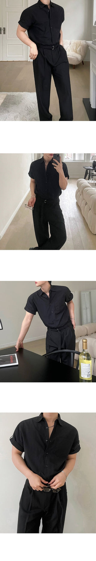 wind black shirt