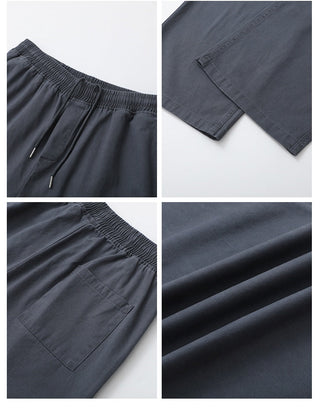 draping wide pants