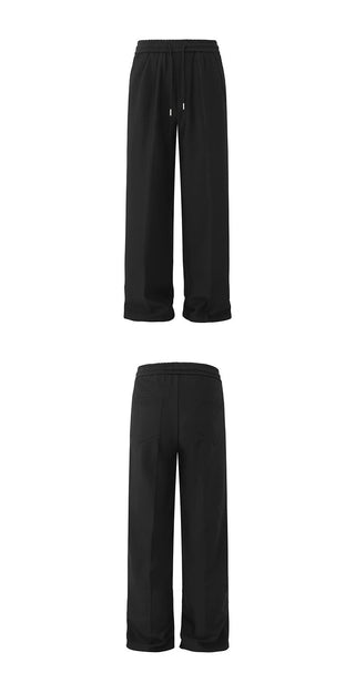 straight casual pants
