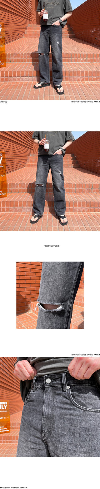 ripped baggy jeans