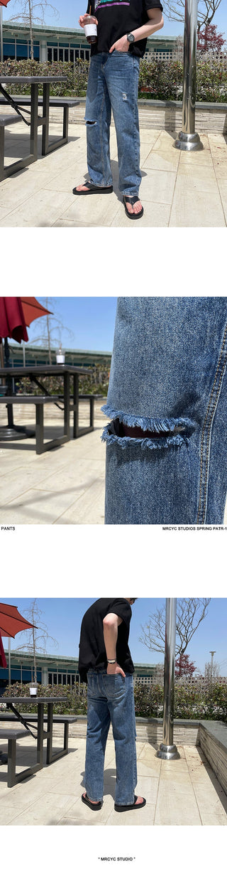 ripped baggy jeans