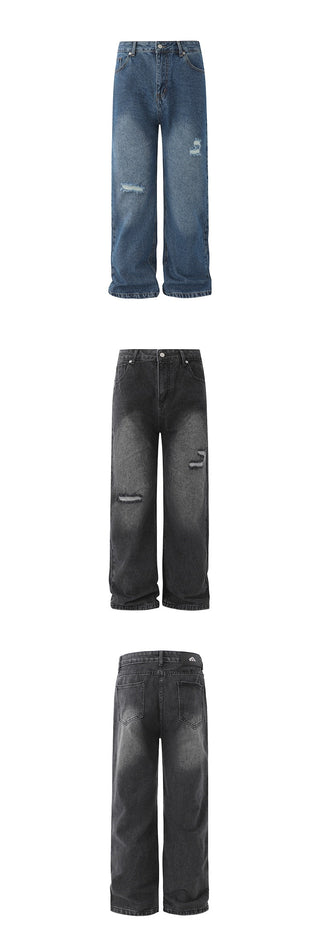 ripped baggy jeans
