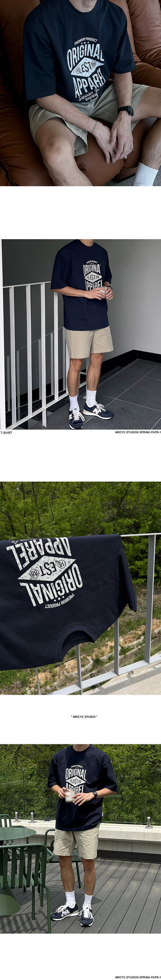 printed crew neck