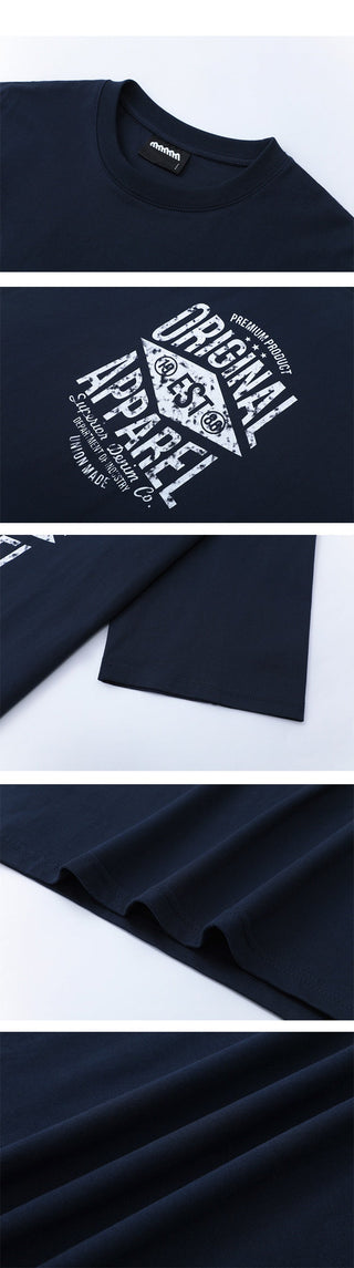 printed crew neck