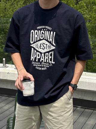 printed crew neck
