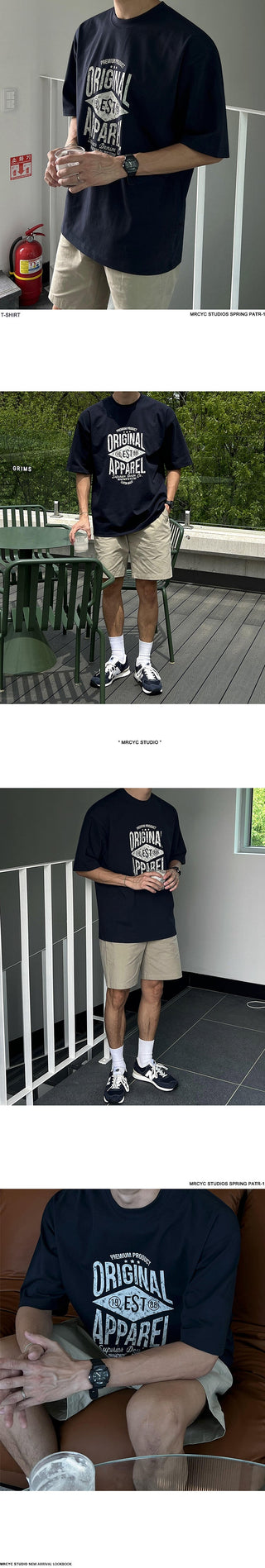 printed crew neck