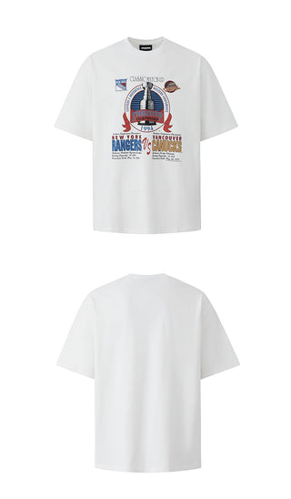 cartoon print Shirt