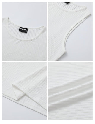 cotton muscle vest