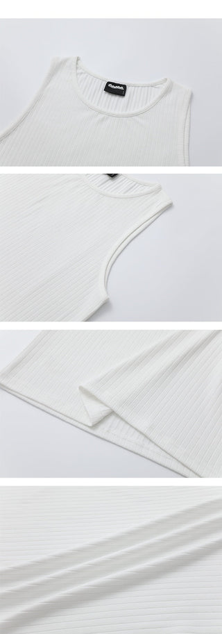 cotton muscle vest