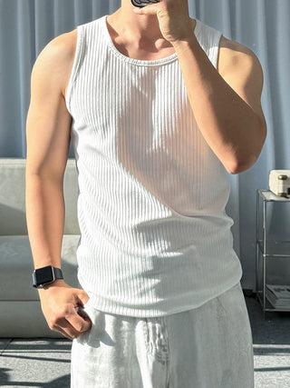 cotton muscle vest