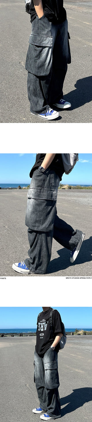 washed work pants