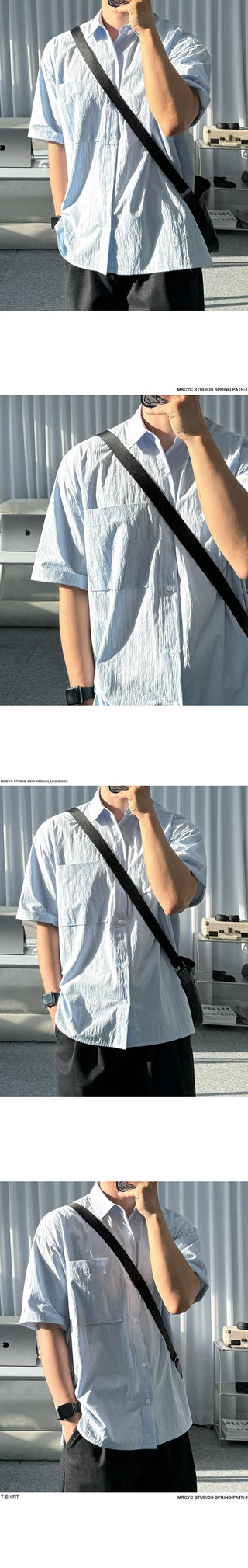 casual solid shirt