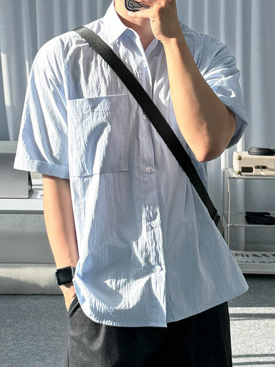 casual solid shirt