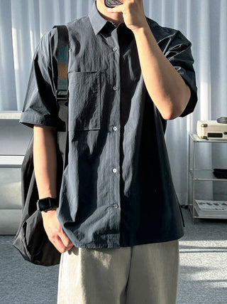 casual solid shirt