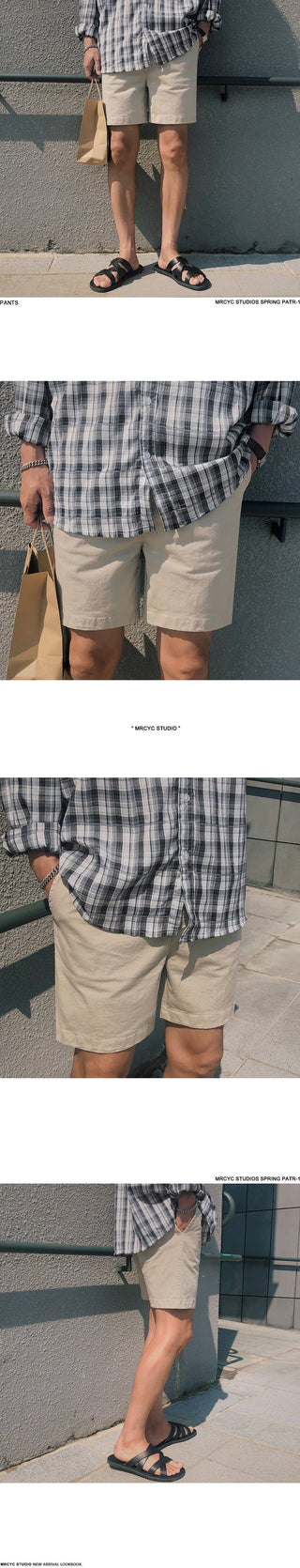 solid color shorts