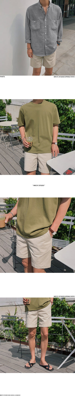 solid color shorts