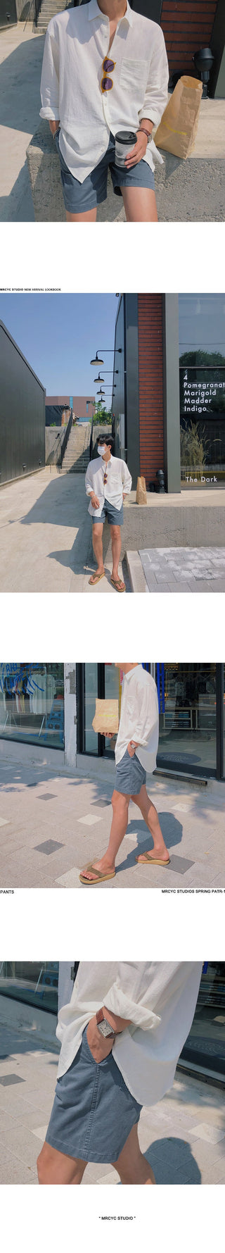 solid color shorts