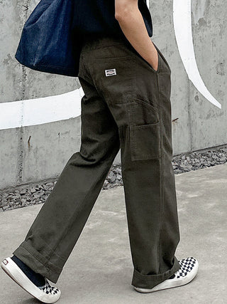 workwear wide pants