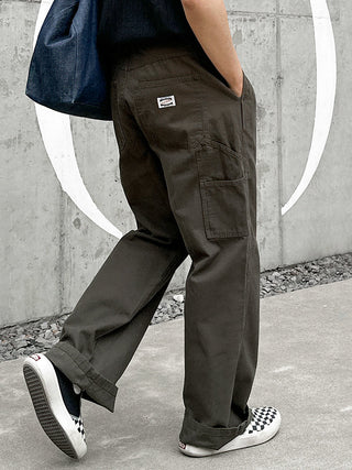 workwear wide pants