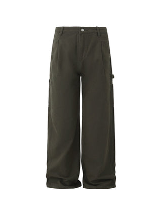 workwear wide pants