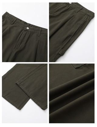 workwear wide pants