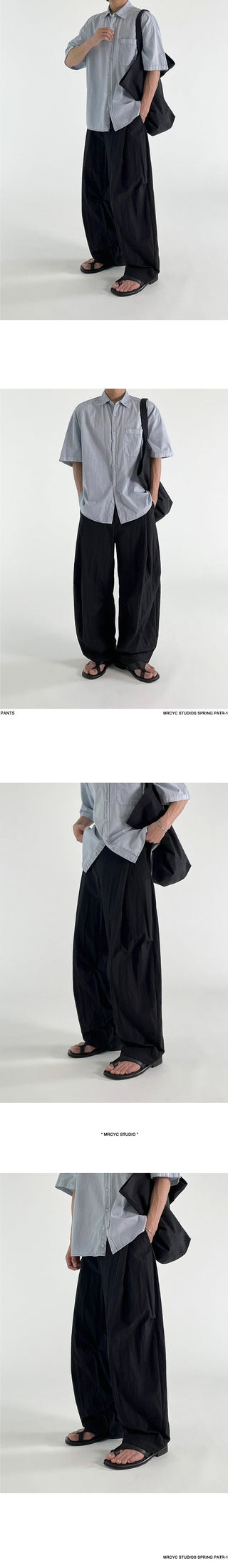 draping mop pants