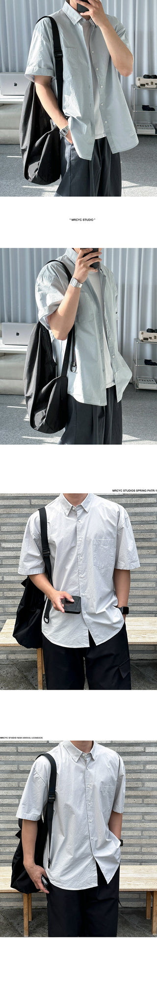 solid color shirt