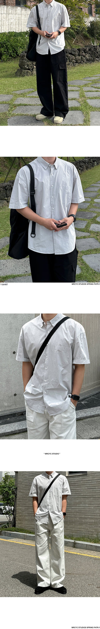 solid color shirt