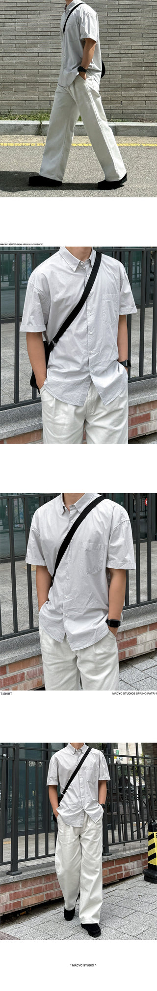solid color shirt