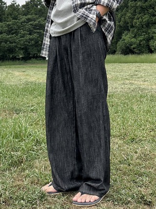 straight wide jeans