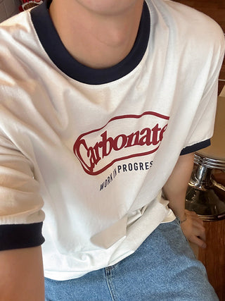 vintage letter Shirt