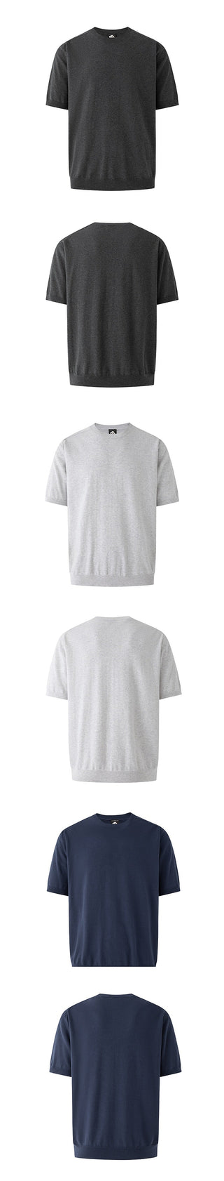 knitted round neck