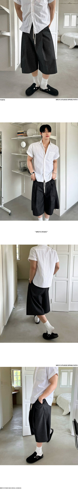 suit cropped pants