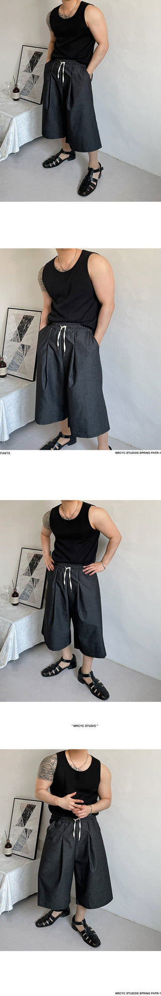 suit cropped pants