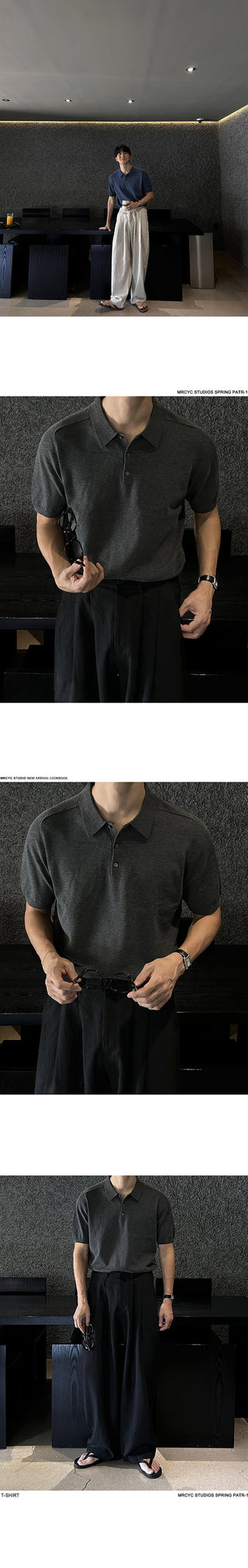polo knit Shirt