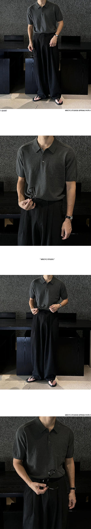 polo knit Shirt