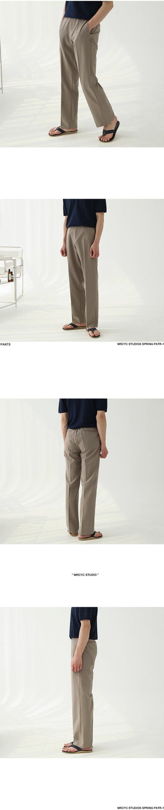 solid suit pants