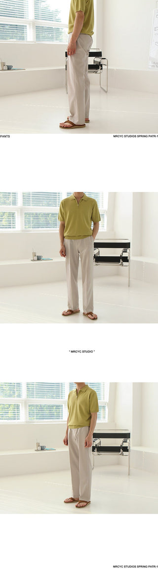 solid suit pants