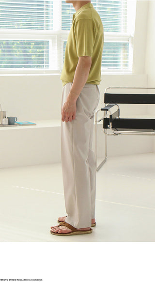 solid suit pants
