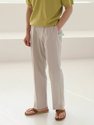 solid suit pants