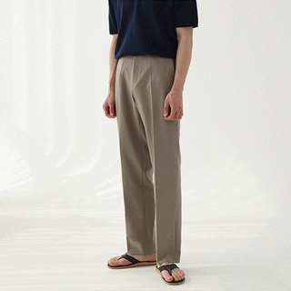 solid suit pants